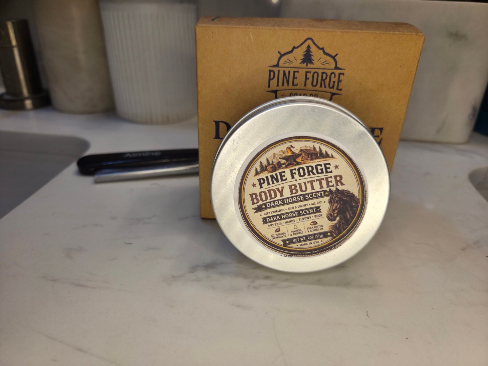Dark Horse Body Butter – Shea Butter Moisturizer for Men